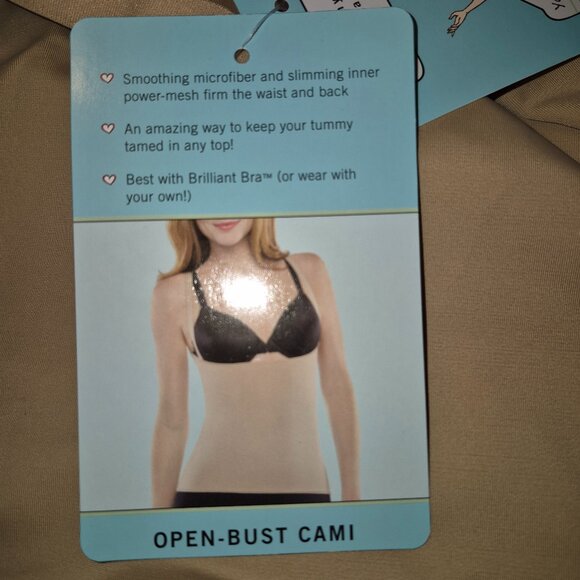 NWT SPANX Love Your Assets Open Bust Cami - Nude (L) - Picture 1 of 5
